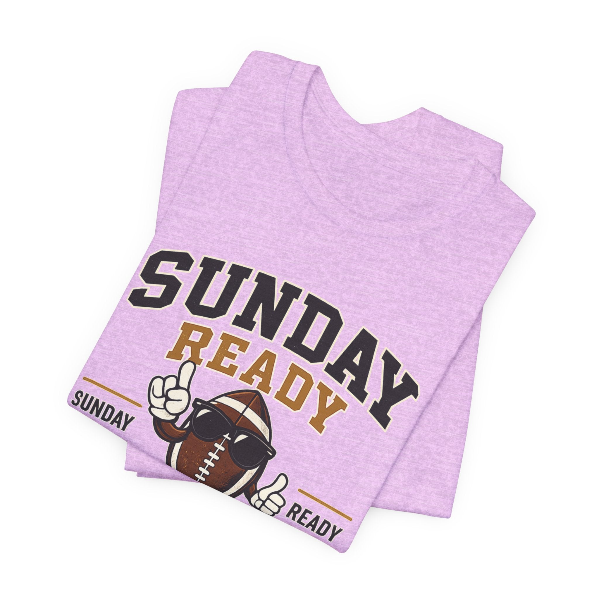 Sunday Ready Football T-Shirt – "Game Day All Day" Tee