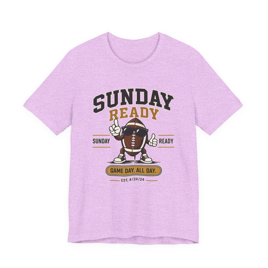 Sunday Ready Football T-Shirt – "Game Day All Day" Tee