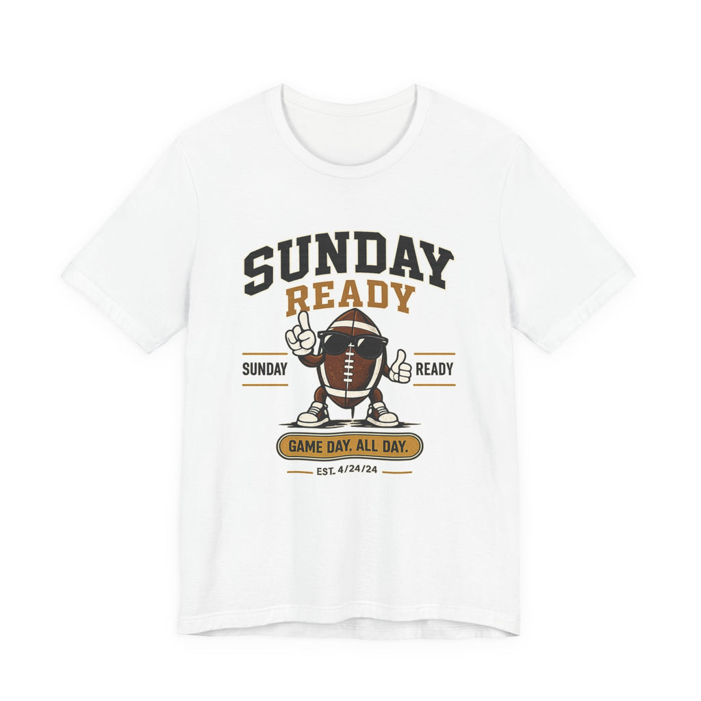 Sunday Ready Football T-Shirt – "Game Day All Day" Tee