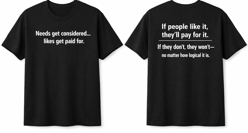 Needs Get Considered Tee - Pre- Order